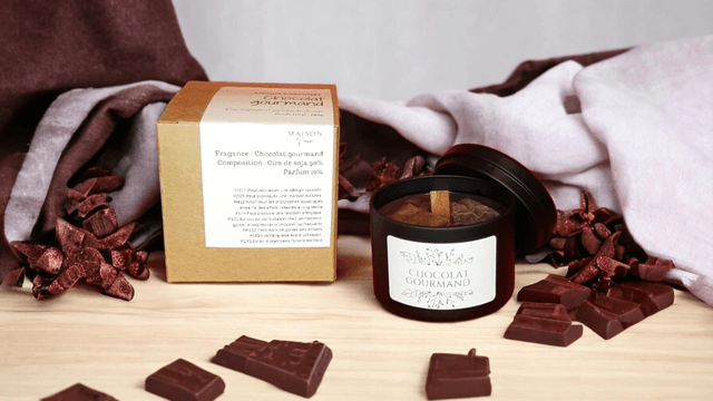 Bougie "Chocolat gourmand"