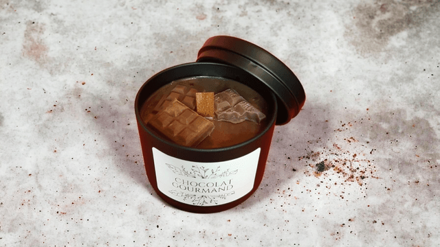 Bougie "Chocolat gourmand"